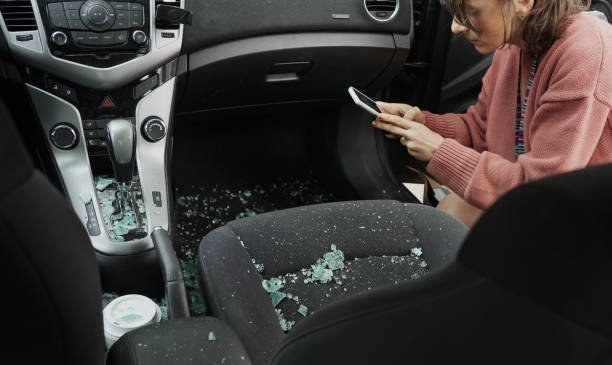 Broken Auto Glass